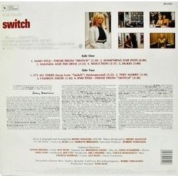 Switch Soundtrack (Henry Mancini) - CD Back cover