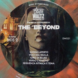 The Beyond サウンドトラック (Fabio Frizzi) - CDインレイ