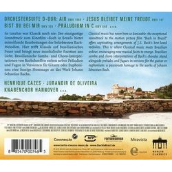 Bach in Brazil Trilha sonora (Henrique Cazas, Jan Doddema) - CD capa traseira