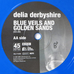 Delian Mode / Blue Veils & Golden Sands Ścieżka dźwiękowa (Delia Derbyshire) - wkład CD