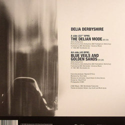 Delian Mode / Blue Veils & Golden Sands サウンドトラック (Delia Derbyshire) - CD裏表紙