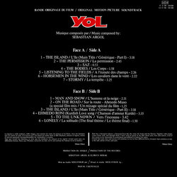 Yol Soundtrack (Sebastian Argol, Zlf Livaneli) - CD Back cover