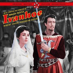 Ivanhoe Soundtrack (Miklós Rózsa) - CD cover