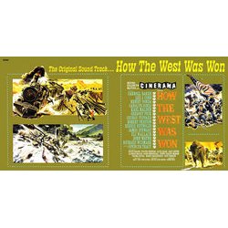 How the West Was Won サウンドトラック (Various Artists, Alfred Newman) - CDインレイ