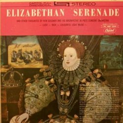 Elizabethan Serenade Soundtrack (Various Artists, Ron Goodwin) - CD cover
