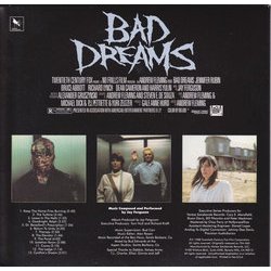 Bad Dreams Soundtrack (Jay Ferguson) - CD Back cover