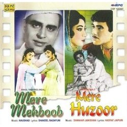 Mere Mehboob / Mere Huzoor Soundtrack (Various Artists, Shakeel Badayuni, Shankar Jaikishan, Hasrat Jaipuri,  Naushad) - CD cover