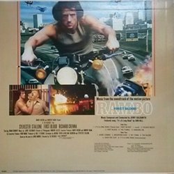 Rambo サウンドトラック (Jerry Goldsmith) - CD裏表紙