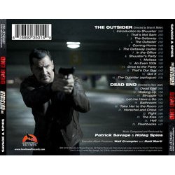 The Outsider / Dead End Soundtrack (Patrick Savage, Holeg Spies) - CD Achterzijde