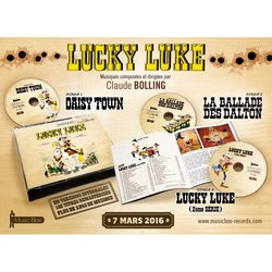 Lucky Luke: Daisy Town / La Ballade des Dalton Soundtrack (Claude Bolling) - cd-cartula
