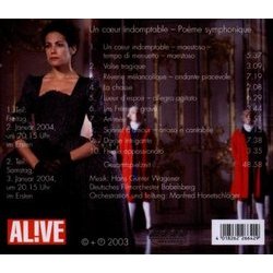 Das Unbezhmbare Herz - Anglique Soundtrack (Hans Gnter Wagener) - CD Back cover