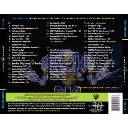 Lost in Space サウンドトラック (Bruce Broughton) - CD裏表紙