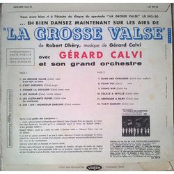 Eh bien dansez maintenant sur les airs de La Grosse Valse Colonna sonora (Grard Calvi) - Copertina posteriore CD