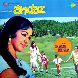 Andaz Soundtrack (Various Artists, Shankar Jaikishan, Hasrat Jaipuri) - CD-Cover