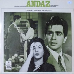 Andaz Soundtrack (Various Artists,  Naushad, Majrooh Sultanpuri) - Cartula