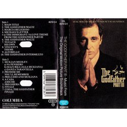 The Godfather: Part III Soundtrack (Carmine Coppola, Nino Rota) - CD-Cover