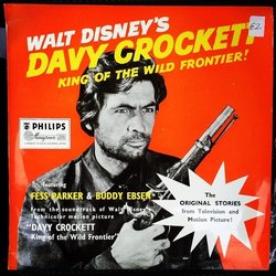 Davy Crockett: King of the Wild Frontier Soundtrack (George Bruns) - CD cover