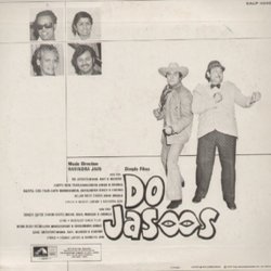 Do Jasoos Soundtrack (Various Artists, Ravindra Jain, Hasrat Jaipuri, Inder Jeet) - CD Achterzijde