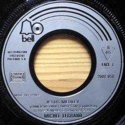 Jesus-Christ Superstar Godspell サウンドトラック (Michel Legrand) - CDインレイ
