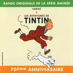 Les Aventures de Tintin Soundtrack (Jim Parker, Ray Parker, Tom Szczesniak) - CD cover