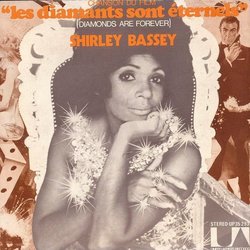 Les  Diamants Sont ternels 'Diamonds Are Forever' サウンドトラック (John Barry, Shirley Bassey) - CDカバー