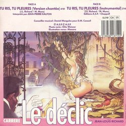 Le Dclic Colonna sonora (Jean-Pierre Kalfon, Maurice Lecoeur) - Copertina posteriore CD