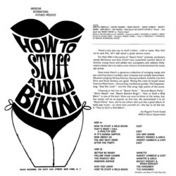 How to Stuff a Wild Bikini サウンドトラック (Les Baxter) - CD裏表紙