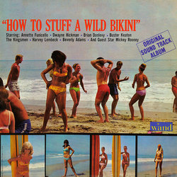 How to Stuff a Wild Bikini サウンドトラック (Les Baxter) - CDカバー