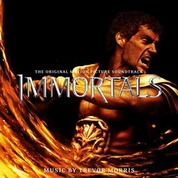 Immortals Trilha sonora (Trevor Morris) - capa de CD