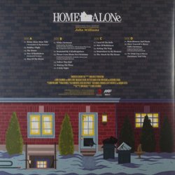 Home Alone Ścieżka dźwiękowa (John Williams) - Tylna strona okladki plyty CD