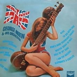 British Maid Colonna sonora (George Martin) - Copertina del CD