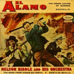 El Alamo サウンドトラック (Nelson Riddle) - CDカバー