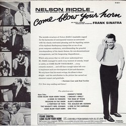 Come Blow Your Horn Ścieżka dźwiękowa (Nelson Riddle) - Tylna strona okladki plyty CD