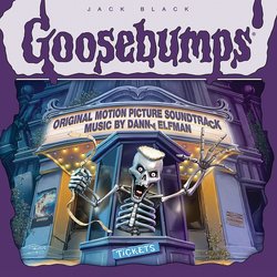 Goosebumps Trilha sonora (Danny Elfman) - capa de CD