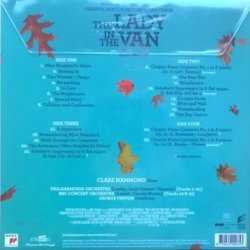 The Lady in the Van Ścieżka dźwiękowa (George Fenton) - Tylna strona okladki plyty CD