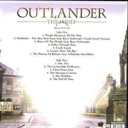 Outlander: Season 1, Vol. 1 Soundtrack (Bear McCreary) - CD Achterzijde