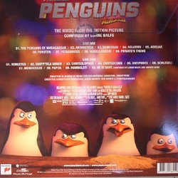 Penguins of Madagascar Soundtrack (Lorne Balfe) - CD Trasero
