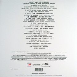 Slow West Soundtrack (Jed Kurzel) - CD Achterzijde