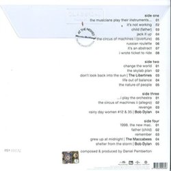 Steve Jobs Soundtrack (Daniel Pemberton) - CD Back cover