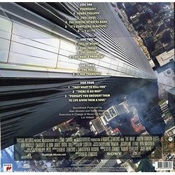 The Walk Ścieżka dźwiękowa (Alan Silvestri) - Tylna strona okladki plyty CD