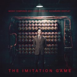 The Imitation Game Trilha sonora (Alexandre Desplat) - capa de CD