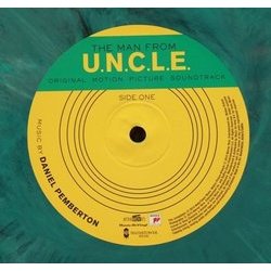The Man from U.N.C.L.E. サウンドトラック (Daniel Pemberton) - CDインレイ
