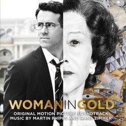 Woman in Gold サウンドトラック (Martin Phipps, Hans Zimmer) - CDカバー