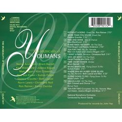 The Musicality of Youmans Soundtrack (Vincent Youmans) - CD Back cover
