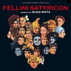Fellini Satyricon / Fellini Roma Soundtrack (Nino Rota) - CD cover