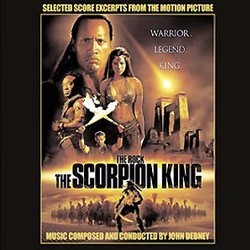 The Scorpion King サウンドトラック (John Debney) - CDカバー