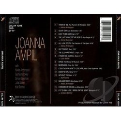 Joanna Ampil サウンドトラック (Joanna Ampil, Various Artists) - CD裏表紙