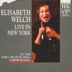 Live In New York - Elisabeth Welch Soundtrack (Various Artists, Elisabeth Welch) - CD-Cover