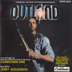 Outland / Capricorn One サウンドトラック (Jerry Goldsmith) - CDカバー