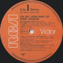 The Big Latin Band of Henry Mancini Colonna sonora (Various Artists, Henry Mancini) - cd-inlay